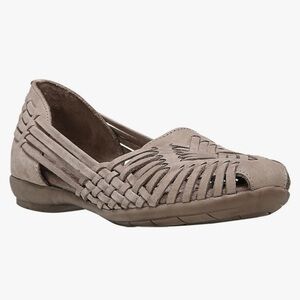 Naturalizer Natural Soul Grandeur Comfort Huarache Sandals 9.5 Brown Leather $62